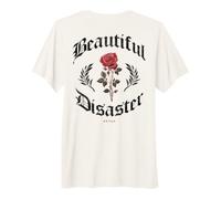 Urban Hip Hop Vintage Hipster Y2K Backprint Streetwear Rose Premium T-Shirt