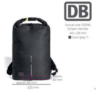 Urban Lite Anti-Diebstahl-Rucksack, schwarz, XD DesignPart No. P705.501Veredelung: Transferdruck, 1c /reflektierendes Grau analog dem Druck (Mittellinie und Markenbezeichnung)verpackt im Polybag (P705