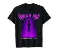 Urban RAGE IS THE FUEL Memphis Phonk Edgy Anime Graphic T-Shirt