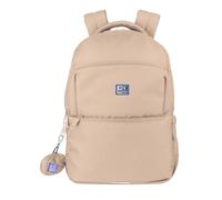 Urban Schulrucksack Oxford B-Ready Sand - Laptoptasche 13-16", Recycling Polyester Regenhülle, Verdeckte Tasche, Ergonomische Rückentasche (42x30x15cm)
