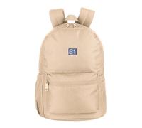 Urban Schulrucksack Oxford B-You Sand - 13-16" Laptoptasche verspannt Recycling Polyester RPET, Reflektierende, Verdeckte Tasche, Ergonomische Rückentasche (29x42x17cm)