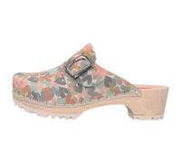 Berkemann Damen Urban-Toeffler Holzschuh, Multicolor hell/Abstrakt, 40 EU