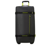 American Tourister Reisetasche mit Rollen Urban Track Duffle/Wheels L coated 116l black/lime