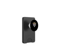Urbaner Streetwear-Weste mit geometrischer Edelsteingrafik in Diamantenoptik PopSockets PopWallet für MagSafe
