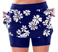 Urlaub Must Haves Outlet Angebote Sale Damen Rock Mit Hose Drunter Hosenrock Tennisrock Damen Mit Hose Leggings 2 In 1 Shorts Fitness Sport Golfrock Laufrock Rock Hose Damen Sport