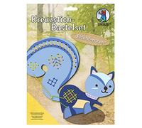 URSUS Sticken Kreuzstich-Bastelset Eichhörnchen