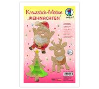 URSUS Sticken Kreuzstich-Motive Weihnachten 12er Set / Bei Hugendubel