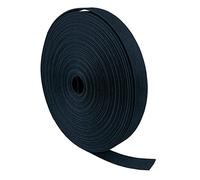 Ursus 74520007 - Kamihimo Paper Strap Nachtblau, Robustes Flecht-Band, ca. 15 mm x 15 m, blaues Bastel-Band aus zusammengeklebten Papierschnüren zum Flechten, Basteltrend aus Japan