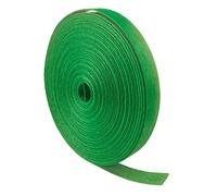 Ursus 74520008 - Kamihimo Paper Strap Grasgrün, Robustes Flecht-Band, ca. 15 mm x 15 m, grünes Bastel-Band aus zusammengeklebten Papierschnüren zum Flechten, Basteltrend aus Japan