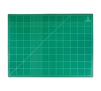 Ursus 8720000 - Schneidunterlage 3 mm, 45 x 60 cm, Bastelunterlage, zum Basteln, Schneiden und Malen grün