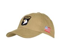 US Army Baseball Cap 506th PIR Parachute Infantry Paratrooper (Coyote)