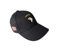 Fostex Baseball Cap 101ST Airborne schwarz, Baumwolle