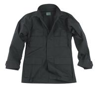 US Feldjacke BDU Baumwolle Ripstopgewebe schwarz