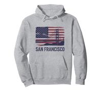 US Flange Golden Gate Bridge San Francisco Pullover Hoodie