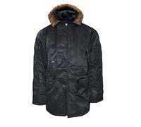 US FLIEGERPARKA N3B WINTERPARKA 3 Farben, schwarz, XS