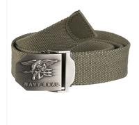 US Navy Seals Hosengürtel Textilgürtel Marinegürtel Armeegürtel 38 mm oliv