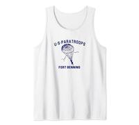 US Paratroops Paratroopers Fort Benning WW2 Tank Top