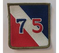 US Patch Aufnäher U.S. Army 75th Infantry Division Schulterpatch WKII Repro