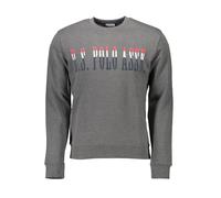 US POLO ASSN. Herren-Sweatshirt mit Reißverschluss, grau - 2XL / Grau / Erwachsene