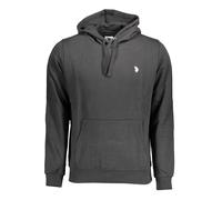 US POLO ASSN. Herren-Sweatshirt, schwarz, mit Reißverschluss - 2XL / Schwarz / Erwachsene
