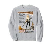 US Sony ATV Motörhead Mayhew Ace of Spades 01 weiß Sweatshirt, Unisex für Erwachsene, Grau Meliert, L