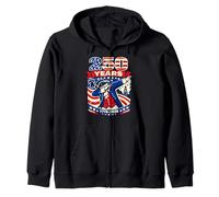 USA Anniversary Dabbing Uncle Sam 250th America 4th Juli Kapuzenjacke