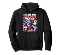 USA Anniversary Dabbing Uncle Sam 250th America 4th Juli Pullover Hoodie