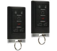USARemote 2 Stück passend für Cadillac Escalade 2007-2014 Schlüsselanhänger ohne Schlüssel (OUC6000066) - nicht für Push-Start