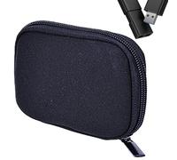 USB Drive Storage Case,Portable Drive Carrying Bag | Organizer Bag with Internal Rubber Band Business Trip, Home, Travel, and School