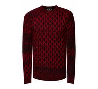 RUSTY NEAL® Strickpullover mit schönem Muster, rot, XXL Rot