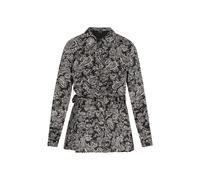 usha Bluse Frauen schwarze Creme XL