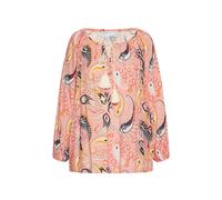 usha Blusenshirt Damen Rosa Mehrfarbig XL