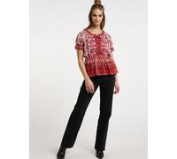 Usha Blusenshirt mit Rüschenärmeln Damen rot, L