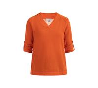 usha Blusenshirt mit Spitze Damen orange L