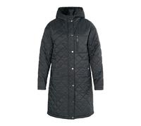 usha Damen Leichter Steppmantel 10328871, Holzkohle, L