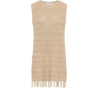 usha FESTIVAL Damen Strickkleid 15526571-US04, BEIGE, XL/XXL