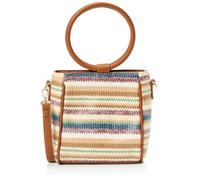 usha FESTIVAL Women's Henkeltasche in Bast-Optik, BRAUN