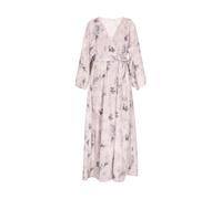 usha Kimonokleid Damen Grau Mehrfarbig L