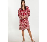 Usha Kleid Damen rot, L