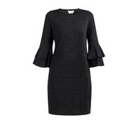 usha Kleid mit Glanzgarn Damen schwarz L