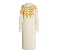 usha Maxi Strickkleid Damen Creme Mehrfarbig XL