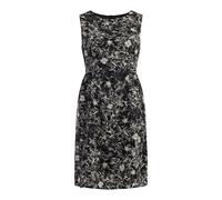 usha Midikleid mit Retro-Print Damen Schwarz Mehrfarbig L