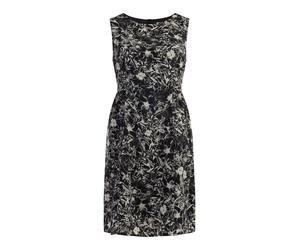 usha Midikleid mit Retro-Print Damen Schwarz Mehrfarbig XL
