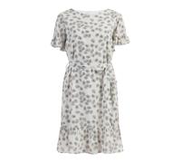 Usha Midikleid mit Rüschen Damen schwarz, L