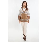 Usha Strickcardigan Damen beige, M/L