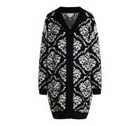 usha Strickjacke Damen schwarz/creme XL/2XL