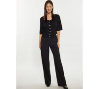 Usha Strickjacke Damen Viskose schwarz, L
