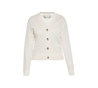 usha Strickjacke Damen Wollweiß 2XL