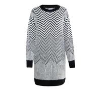 usha Strickkleid Damen schwarz weiss XL/2XL