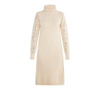 usha Strickkleid mit Pailletten Damen Creme XS/S